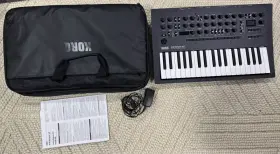 Korg 959112187979 Minilogue Xd Analog Synthesizer Keyboard Piano 37keys With Travel Case