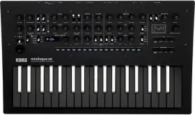 Korg 959112246850 Minilogue Xd Analog Synthesizer Bw Inverted Open Box