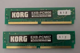 Exb-pcm06 Korg Exb-pcm06/07 Orchestral Collection Expansions - Tested Working 100% Rare