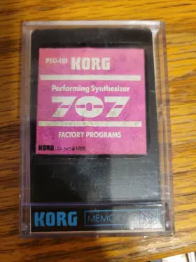 Psu-101 Korg Mpc-00p Factory Program Performing Synthesizer Memory Card