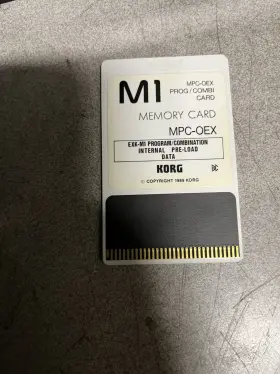 Mpc-0ex Korg M1 Rom Card Memory
