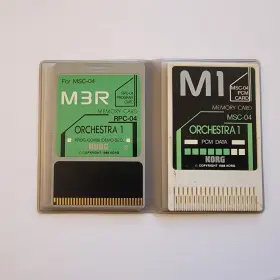 Rpc-04 Korg Msc-04 Orchestra 1 Rom 2 Card Set M3r Rpc-04/m1 Pcm Data For Synthesizer