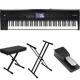 Nautilus88ess Korg Nautilus 88 88-key Synthesizer Workstation Essentials Bundle