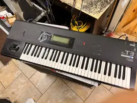T3ex Korg T3 Ex Music Workstation Synthesizer - Not Working Parts/repair Read