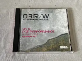 Upc-13 Korg 03r/w Performance Data Pop With Case