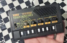 Vbm1 Korg Delay Monotron Dl Analog Ribbon Synthesizer Fart Noise Generator Tested