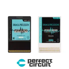 Wsc-02 Korg Wpc-02 Wavestation Drums And Percussion Card Set Perfect Circuit
