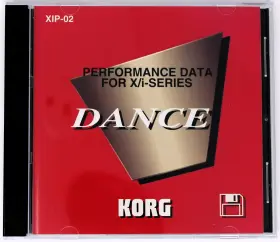 Xip-02 Korg Dance Performance Data For X/ I -series Floppy Disk
