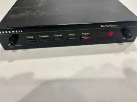 Kmp1 Kurzweil Micropiano Midi Sound Module Vintage Synth With Power Supply Tested