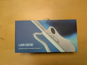 Genie001 Lava Music - Genie Stringless Guitar White