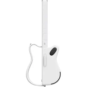 Lava Music 197881379605 Genie Stringless Smart Guitar With Custom Travel Case White Rf