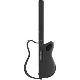 Lava Music 197881450700 Genie Stringless Smart Guitar With Custom Travel Case Black Rf