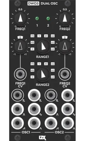 Dw03 Lzx Dual Oscillator New Detroit Modular