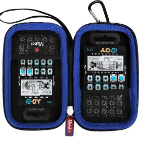 Mchoi M300-1 Hard Eva Travel Case Fits For 2 Pack Teenage Engineering Small Blue