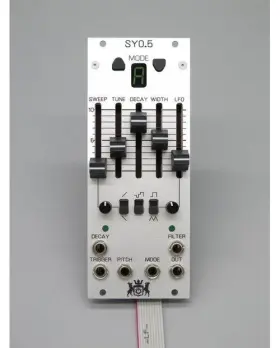 Sy0.5 Michigan Synth Works Silver New Detroit Modular