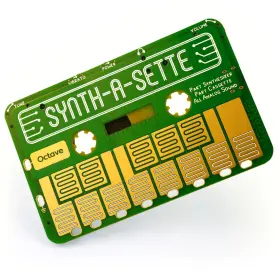 Microkits 860009244610 Synth-a-sette Create Your Own Banana Keyboard With This Cassette Sized Analo