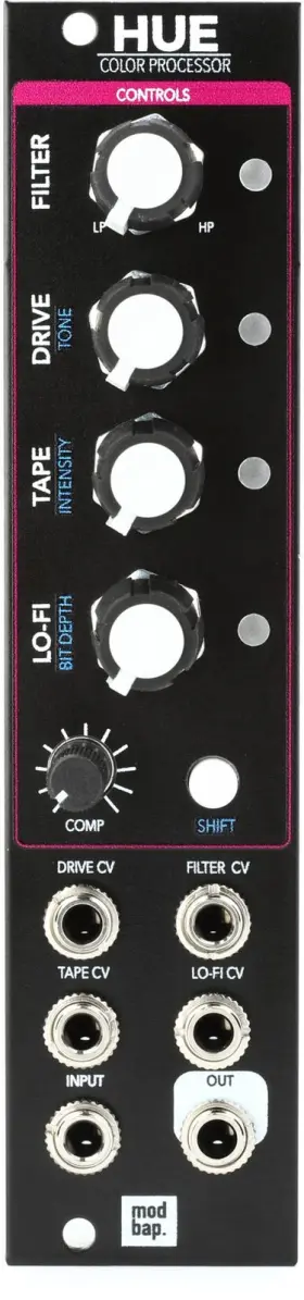 Mm-hue-01 Modbap Modular Hue Audio Color Processor Eurorack Module