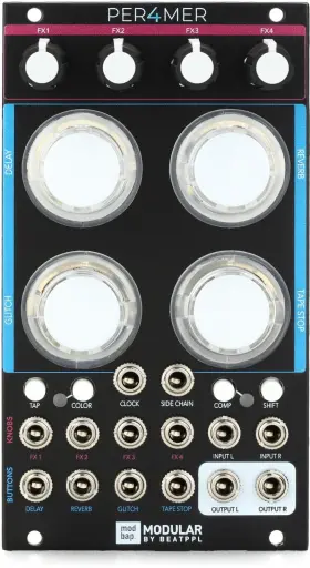 Mm-per4-01 Modbap Modular Per4mer Eurorack Effects Module