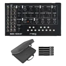 Moog 789049911859 Mavis Analog Synthesizer Kit With Case Package