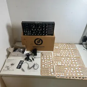 Gm03 Moog Subharmonicon Black Desktop Modular Analog Polyrhythmic Synthesizer