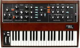 Min-moog-d-04-01 Moog Minimoog Model D Analog Synthesizer - Appalachian Cherry