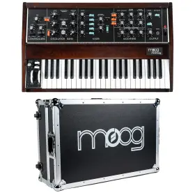 Moog Music Min-moog-d-02 Minimoog Model D With Ata Road Case Demo Deal