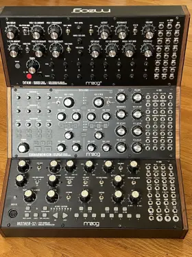 Mother-32 Moog Studio3 - Dfam And Subharmonicon With Rack