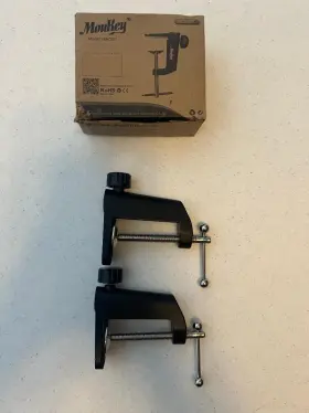Macb1 Moukey Microphone Swing Arm Mounting Clamps Two Other