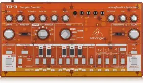 000-edv04-00010 Music Tribe Us Td-3-tg Analog Bass Line Synthesizer With Vco Vcf 16-step Sequencer Distorti