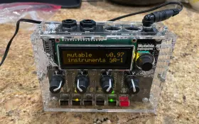 Shruthi-1 Mutable Instruments Original Limited Edition Clear Shruthi Pcb Cable