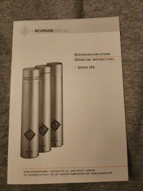 K184 Neumann Condesor Microphone