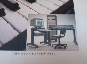 9600 New England Digital Rare Synclavier Polyphonic Sampling System Brochure