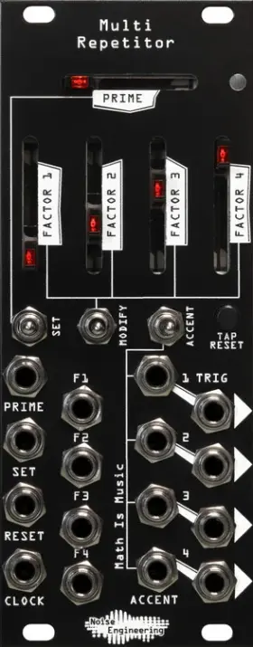 Noise Engineering Ne Mr2 Multi Repetitor 4-channel Rhythm Generator Eurorack Module