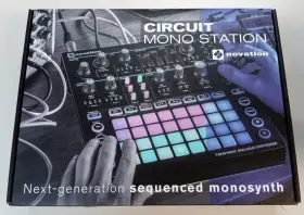 Novation 815301000778 Circuit Mono Station Paraphonic Analogue Synthesiser Monosynth And Manual
