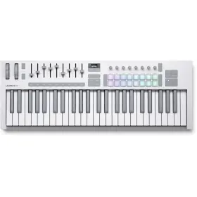 Novlke49mk4wht Novation Launchkey 49 Mk4 - Limited Edition White