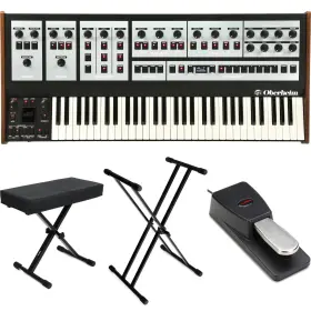 Obx8essbun Oberheim Ob-x8 8-voice Polyphonic Analog Synthesizer Essentials Bundle