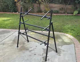 Ks-7903 On Stage Ks7903 On-stage Stands 3-tier A-frame Keyboard Stand. Works Great