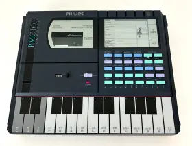 Pmc-100 Philips Fm Synth Synthesizer Rompler Keyboard Vintage 80s Yamaha Casio
