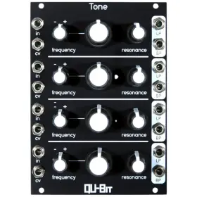 Qu-bit 764283692344 Quad Voltage Controlled Filter Eurorack Synth Module