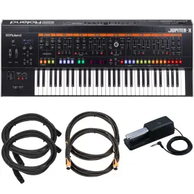 Roland 840262211369 Jupiter-x Keyboard Synthesizer With Damper Pedal