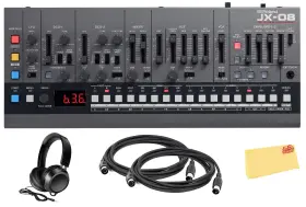 Jx-8p Roland 840262235075 Jx-08 Boutique Series Sound Module With Headphones