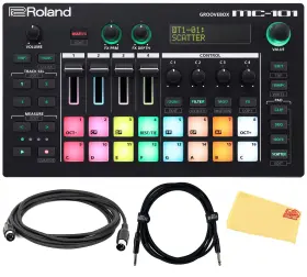 Mc-101 Roland 840262235976 Groovebox With Cables