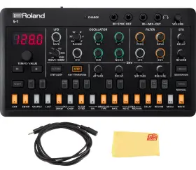 Roland 840262236324 S-1 Tweak Synthesizer With Audio Cable