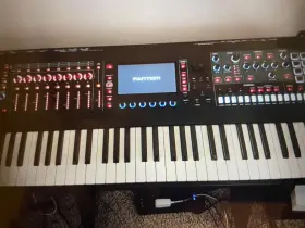 Fantom-6 Roland 61 Keys Keyboard Workstation Synthesizer With Power Cable