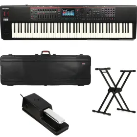Fantom08stgbun Roland Fantom-08 Music Workstation Keyboard Stage Bundle