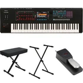 Fantom7essbun Roland Fantom-7 Music Workstation Keyboard Essentials Bundle