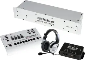 Np-32 Roland Glc-1 Conferencing System With 5 Yamaha Piaggerio Keyboards