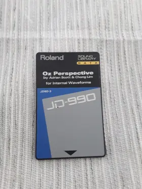 Jd-990 Roland Jd9d-3 Data Card Oz Perspective For