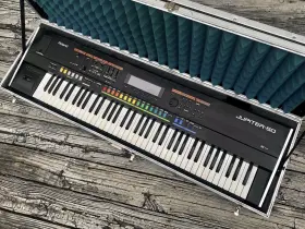 Jupiter-50 Roland Electronic Keyboard 76-key Digital Synthesizer With Ata Case