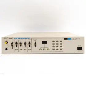 Mks-7 Roland Super Quartet Multi-timbral Synth Module Rare White Color